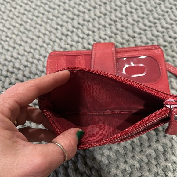 Fossil checkbook Wallet - Picture 5 of 10